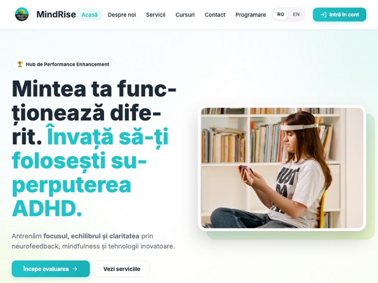 MindRise website